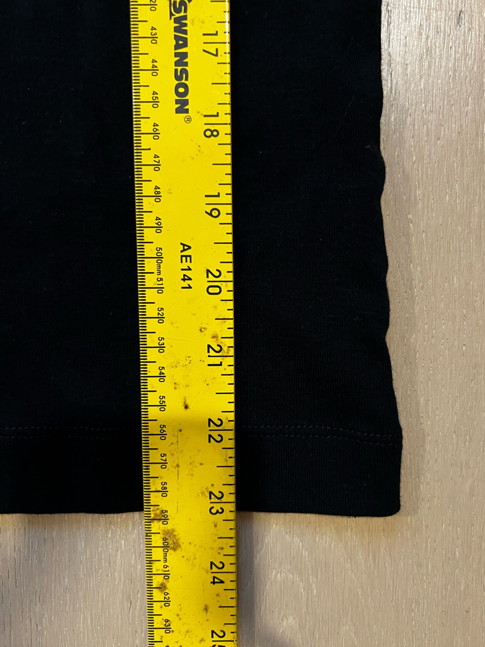 Ralph Lauren Black Long-Sleeve Top with Gold Ring Detail - Picture 5 of 6